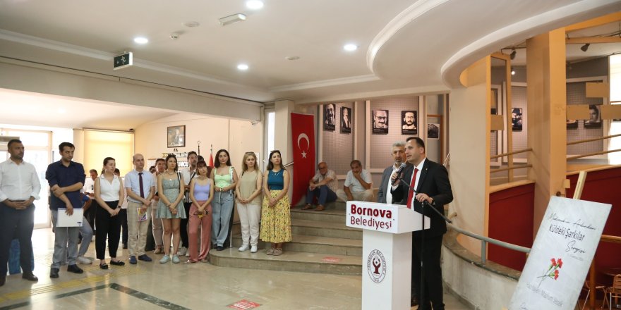 MADIMAK'TA KATLEDİLENLER BORNOVA'DA ANILDI