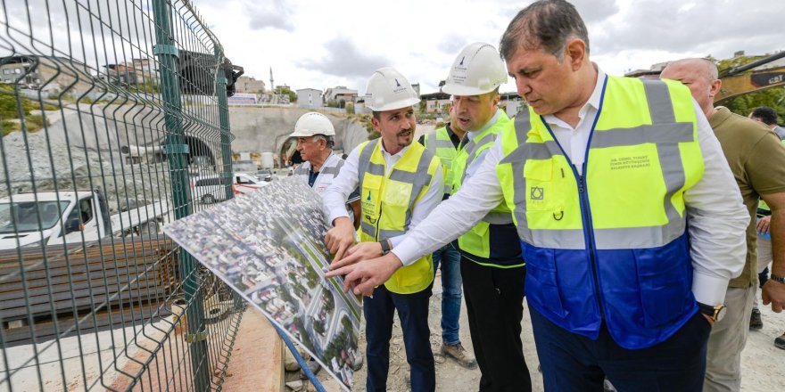 BUCA ONAT TÜNELİ'NDE KAZI ÇALIŞMALARININ YÜZDE 80'İ TAMAMLANDI