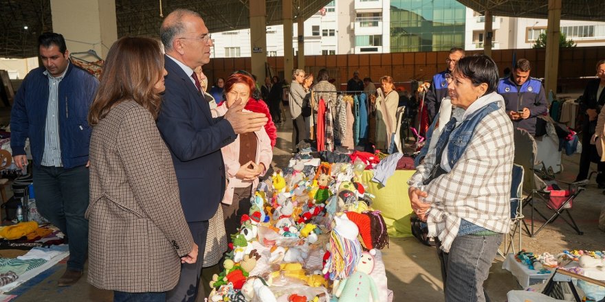 GAZİEMİR BELEDİYESİ'NDEN KADINLARA DESTEK