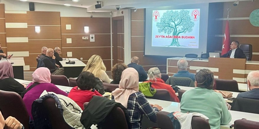 BORNOVA'DA ZETYİN ÜRETİCİLERİNE DESTEK