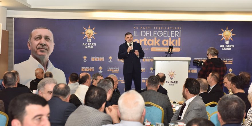 AK PARTİ İZMİR DELEGESİYLE BULUŞTU. ÖNEMLİ MESAJLAR VAR.