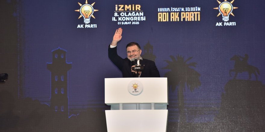 BİLAL SAYGILI: 'İZMİR'İ TÜRKİYE YÜZYILININ ÖNCÜ ŞEHİRLERİNDEN YAPACAĞIZ'