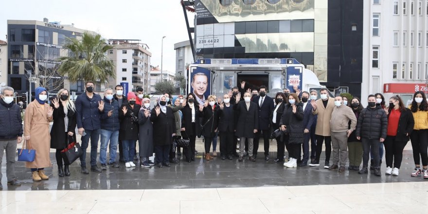 BAŞKAN SÜREKLİ'DEN YOLA DEVAM...SON DURAK NARLIDERE