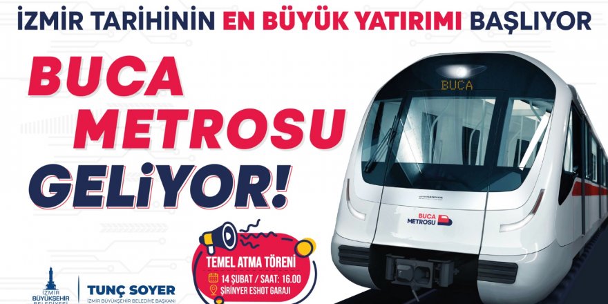 İZMİR BUCA METROSU İÇİN GÜN SAYIYOR..KILIÇDAROĞLU GELİYOR