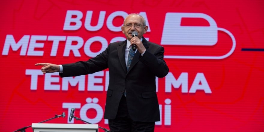 KILIÇDAROĞLU BUCA METROSU AÇILIŞINDA NELER DEDİ?